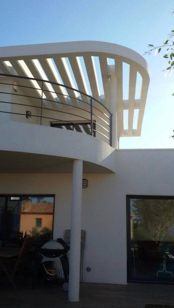 Villa pour 8 personnes, avec jardin ainsi que piscine et balcon à Giens - 2