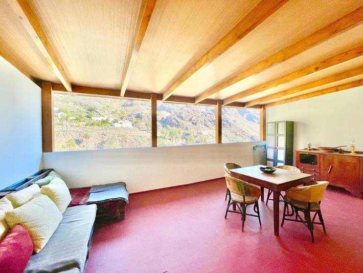 Casa rural para 4 personas, con terraza además de jardín y vistas en Valle Gran Rey