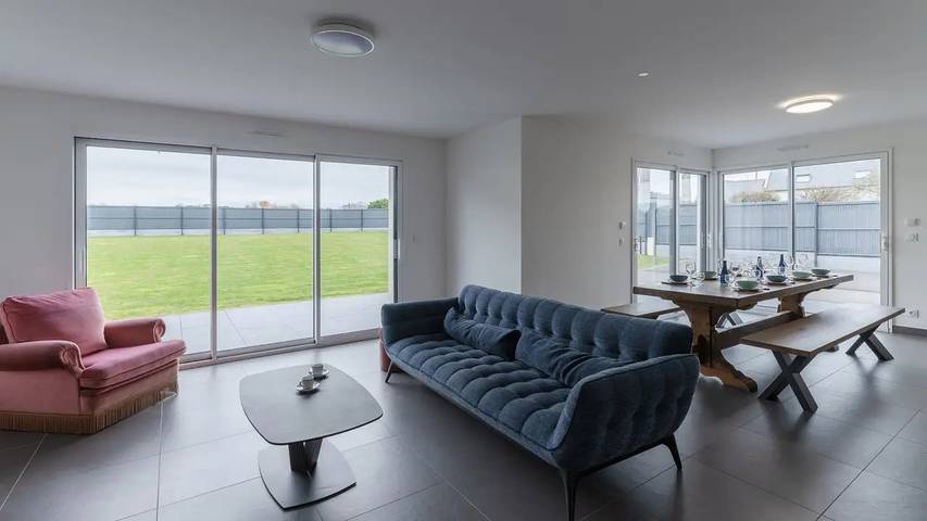 Location de vacances pour 9 personnes, avec jardin à Landunvez - 2
