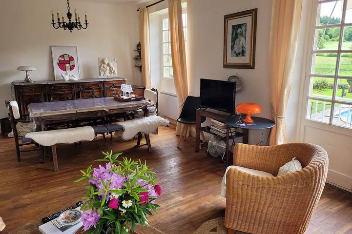 Location de vacances pour 8 personnes, avec balcon ainsi que bassin pour enfant et jardin dans Sousceyrac-en-Quercy - 4