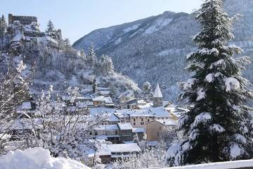 Gîte pour 4 personnes, avec terrasse dans le Parc national du Mercantour