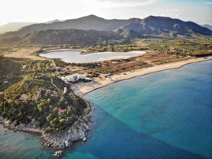 Villaggio vacanza per 6 persone, con Terrazza e Giardino in Sud Sardegna