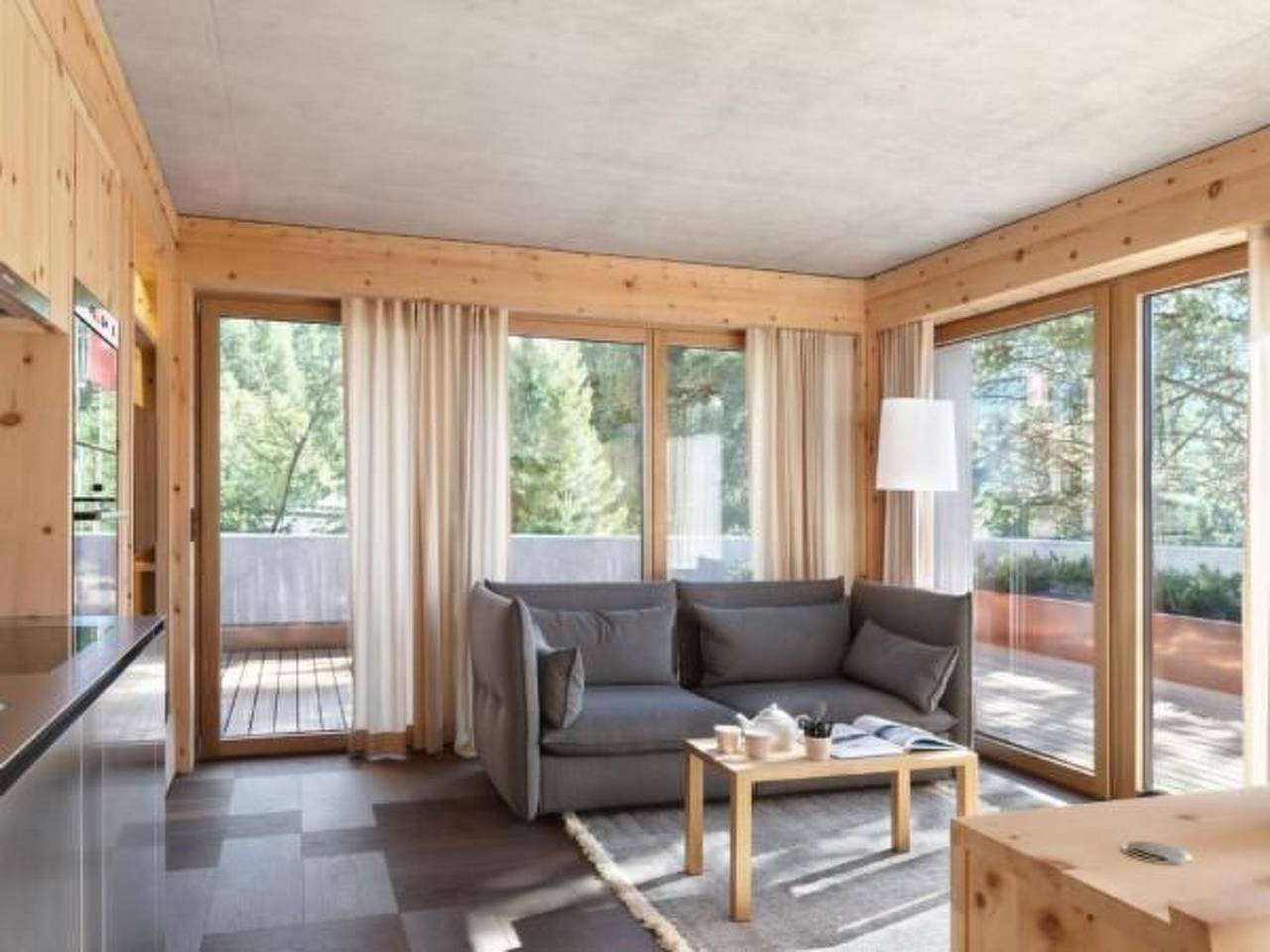 Ganze Wohnung, Alpine Lodge 2-Bett-Wohnung Chesa al Parc /  "Be in Pontresina, Sankt Moritz