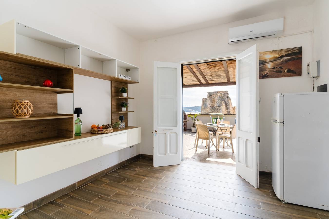 Ferienhaus 'Azzurra' mit Meerblick, Wlan und Klimaanlage in Torre Dell'orso, Lecce Provinz