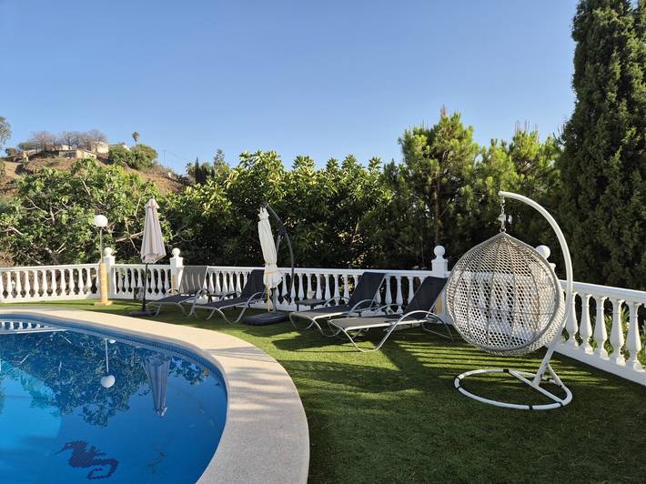 Ferienhaus 'Casa Eladio' mit Meerblick, WLAN und Klimaanlage in Torrox, Costa del Sol