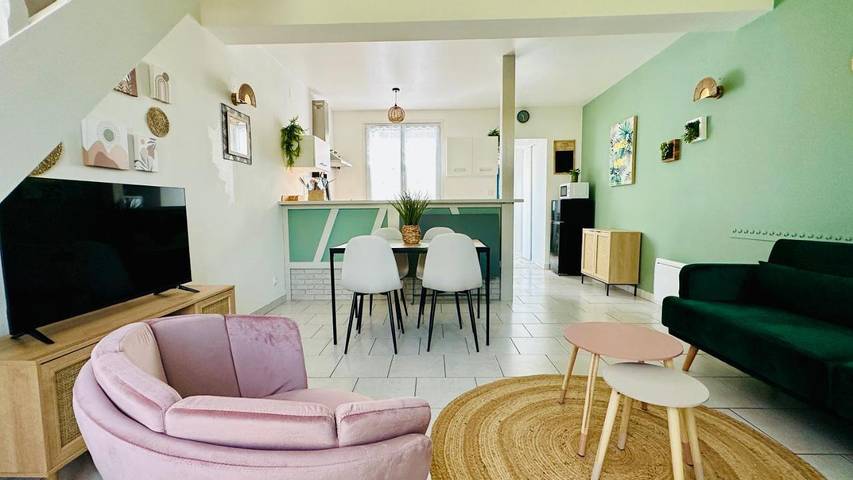 Ferienhaus für 4 Personen, mit Terrasse