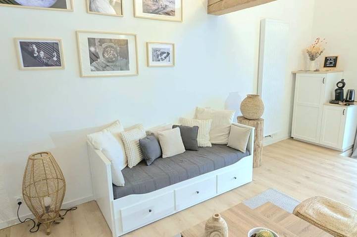 Location de vacances pour 3 personnes, avec Jardin à Marcy