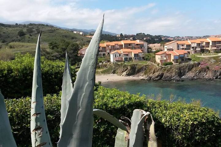Villa pour 4 personnes, avec terrasse et jardin, animaux acceptés sur la Côte Vermeille
