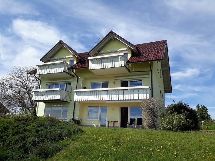 Apartamento entero, Piso de vacaciones '4, 50sqm' con vista al lago, balcón privado y Wi-Fi in Wasserburg (Bodensee), Suabia (Baviera)