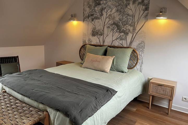 Family cottage in the countryside with private Nordic bath in Scaër, Quimper und Umgebung