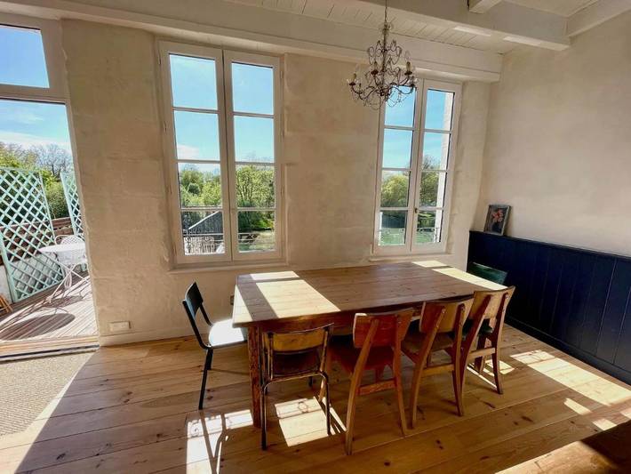 Location de vacances pour 8 personnes, avec vue et terrasse à Saint-Savinien - 3