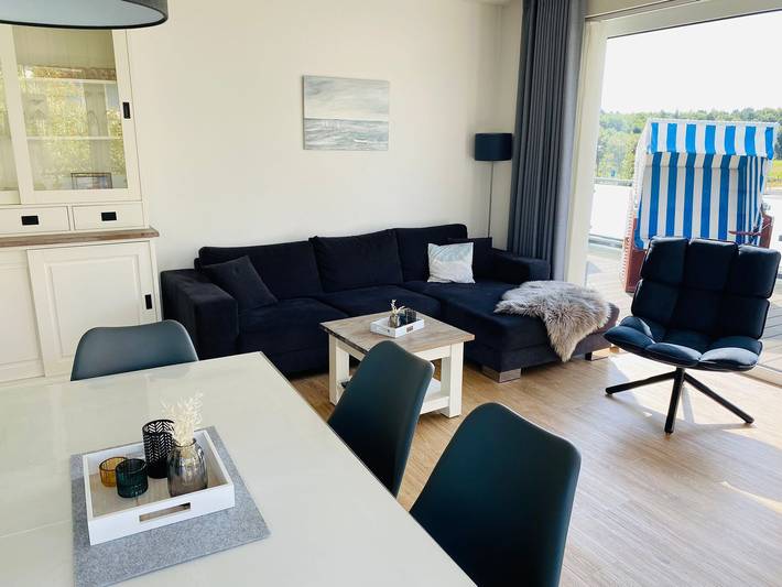 Ferienwohnung für 5 Personen, mit Sauna und Balkon in Sahlenburg - 3