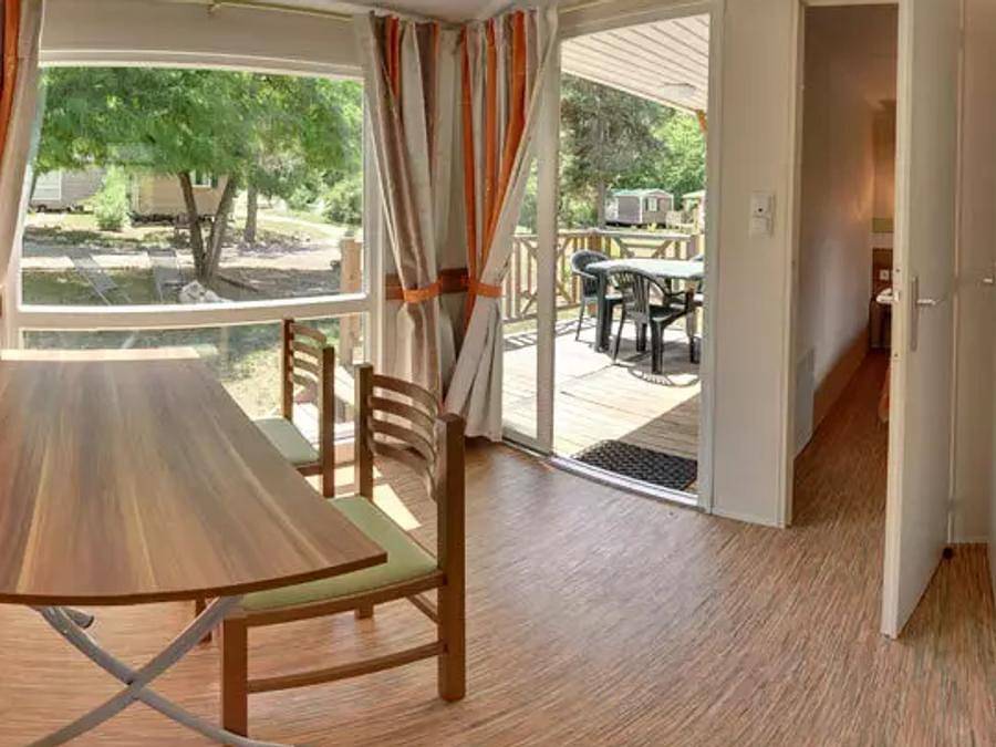 Camping Les Airelles - Mobilheim 6 personen - 3 Zimmer 4/6 Personen in Baratier, Nationalpark Écrins