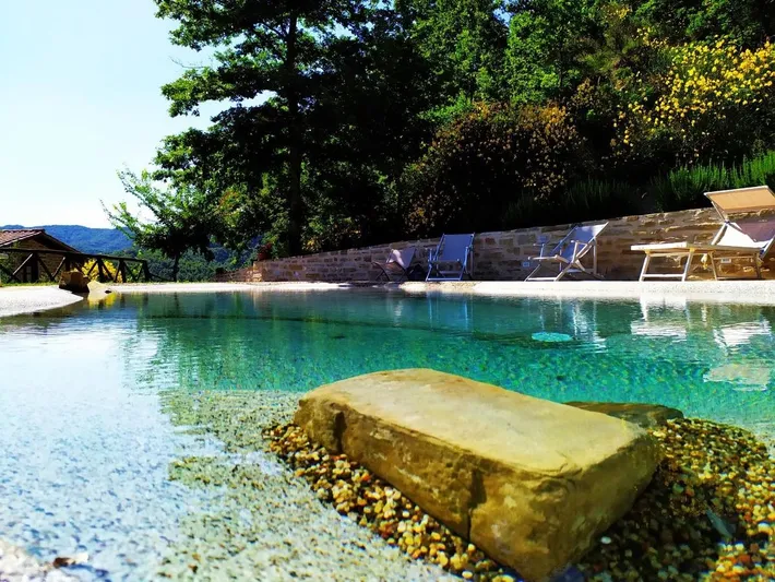 Landhaus für 4 Personen, mit Pool und Garten sowie Ausblick - 1