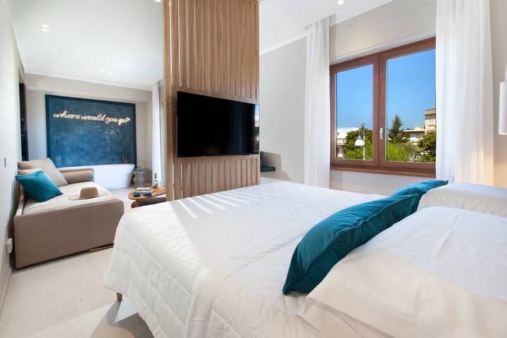Ferienwohnung für 3 Personen, mit Balkon