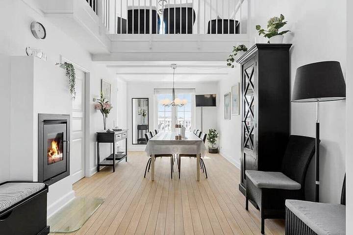 Ferienhaus für 6 Personen, mit Whirlpool und Sauna sowie Balkon auf Langeland - 4