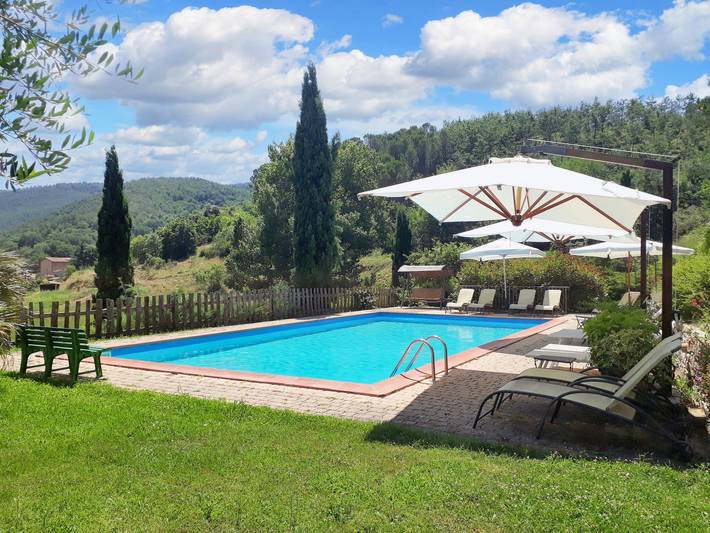 Apartamento de vacaciones para 6 personas, con terraza además de piscina y jardín - 1