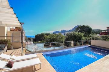 Villa in Cala Barques, Pollença für 8 