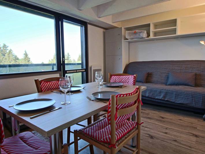 Studio pour 4 personnes, avec Balcon