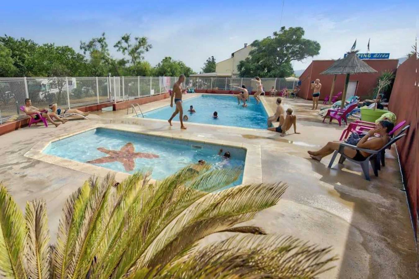 Camping 3 étoiles - Piscine  - ccafebd in Vic-la-Gardiole, Côte méditerranéenne (France)