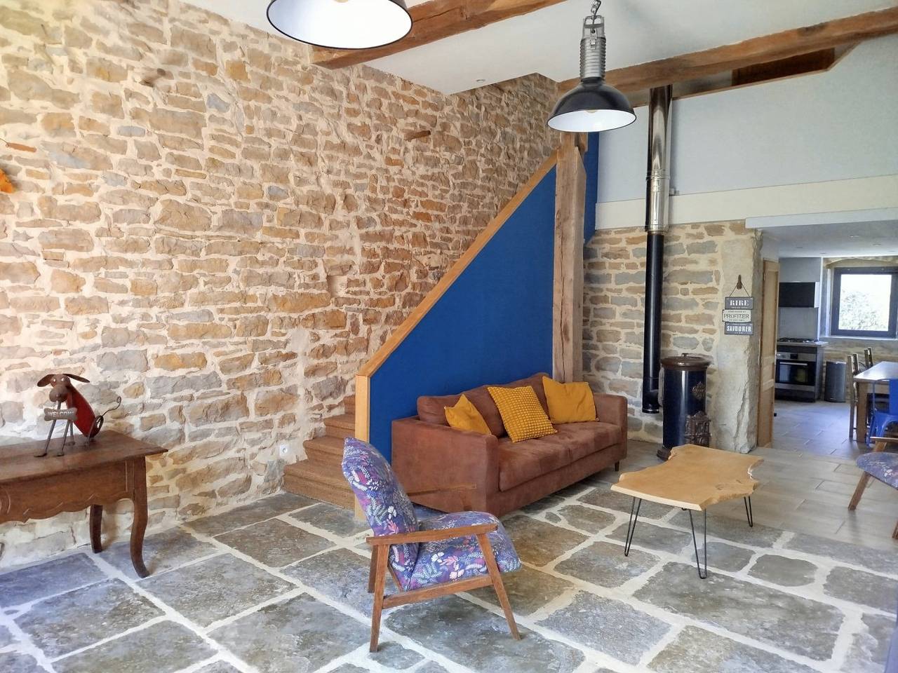 1.2.3 Le gîte – Le 3, Gîte de charme et de caractère in Le Louverot, Jura