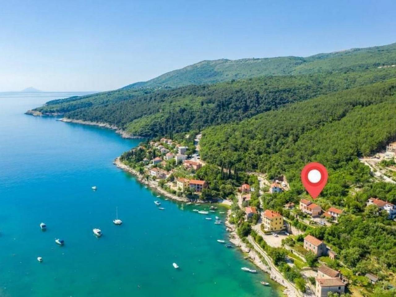 Villa Paula in Raša, Ostküste Istrien