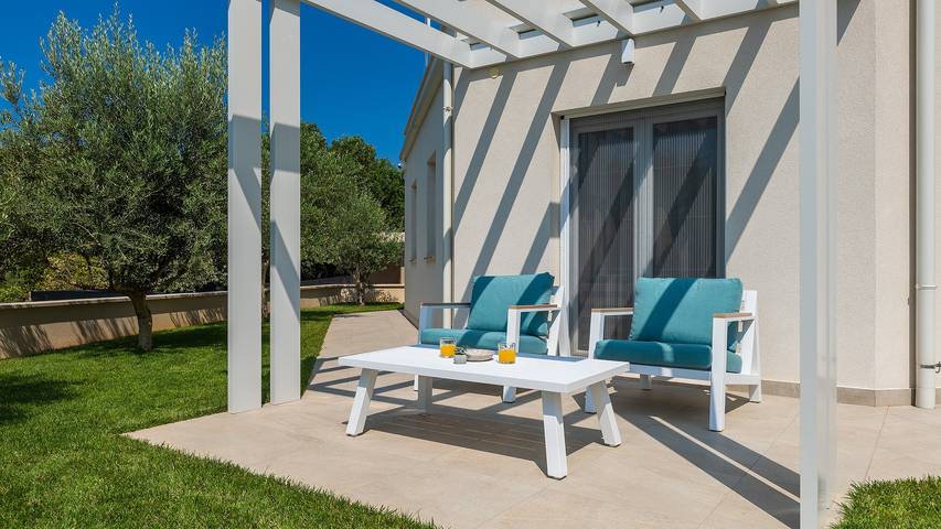 Villa pour 6 personnes, avec terrasse et jardin à Barbariga - 4