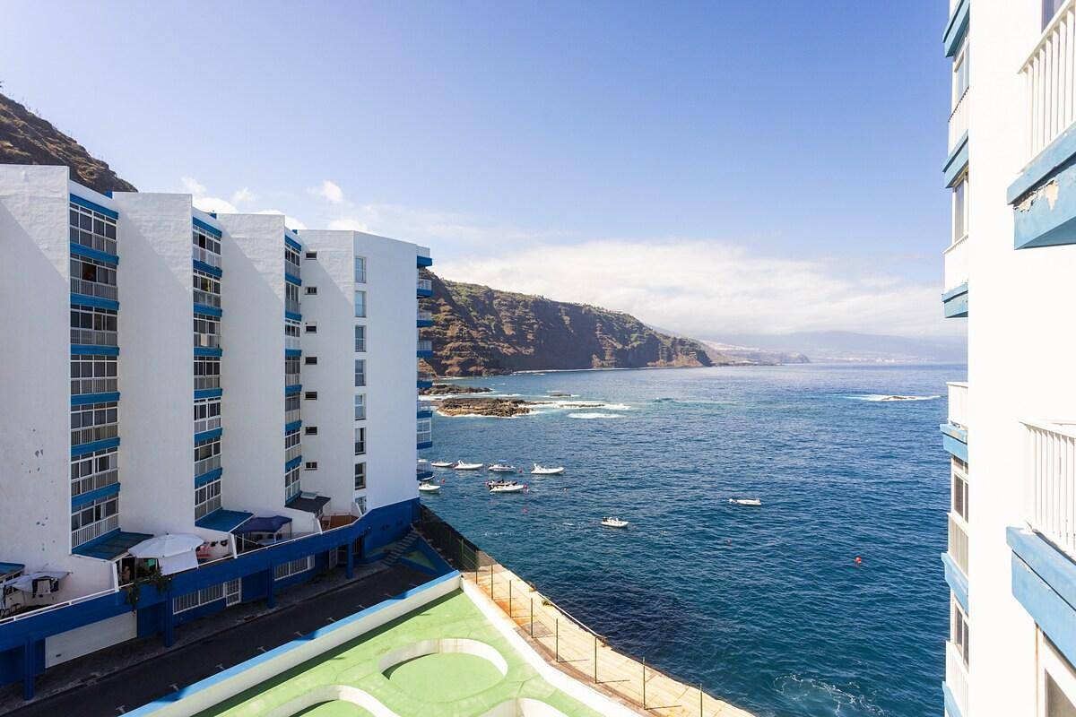 Apartamento entero, Apartamento Vistas Al Mar y Al Teide in Playa Arena Negra, Tacoronte