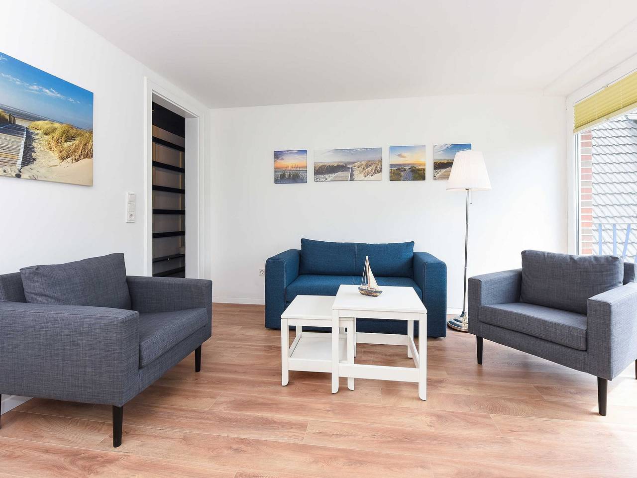 Ganze Ferienwohnung, Ferienwohnungen Blaues Haus - Ferienwohnung 3 in Bensersiel, Landkreis Wittmund