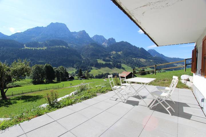 Gîte pour 6 personnes, avec terrasse et jardin, animaux acceptés à Rougemont - 4