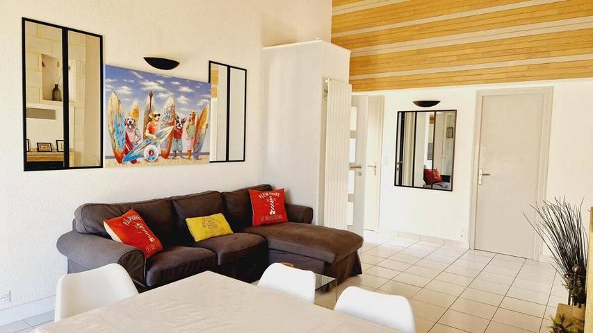 Maison d’hôte pour 6 personnes, avec jacuzzi ainsi que balcon et jardin aux Les Sables-d'Olonne - 3