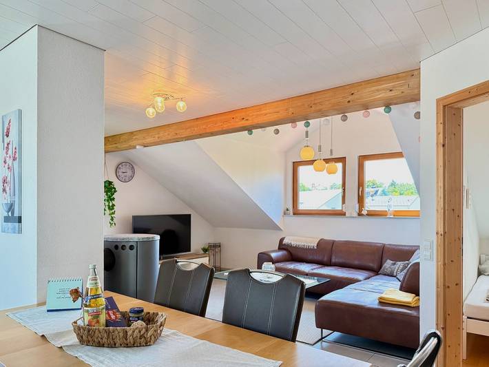 Ganze Wohnung, Ferienwohnung Wohlfühloase - gemütliche Familienunterkunft in ruhiger Lage in Achberg, Region Bodensee-Oberschwaben