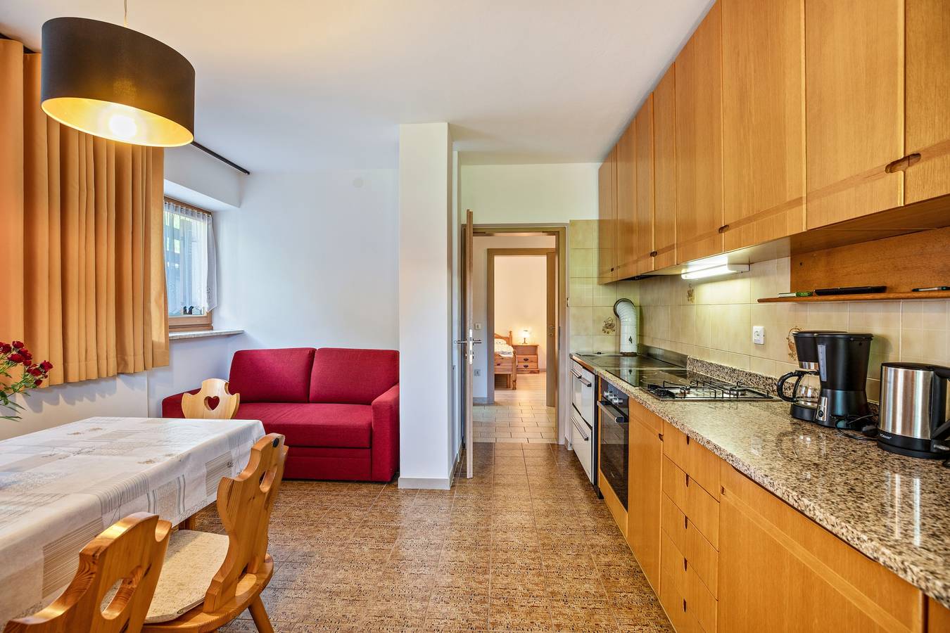 Ganze Wohnung, Ferienwohnung 'Bachwiesl Hof Ocker' mit Bergblick, Gemeinschaftsterrasse und Wlan in Proveis, Ortleralpen
