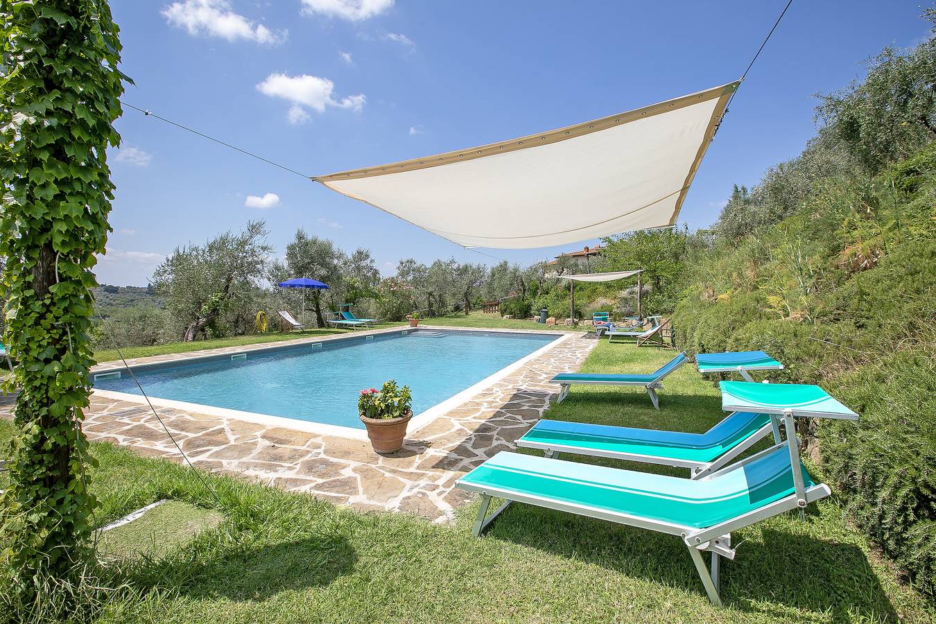 Relaxing Tuscan Country near Florence in Comune di Galuzzo (1861-1865), Province de Florence