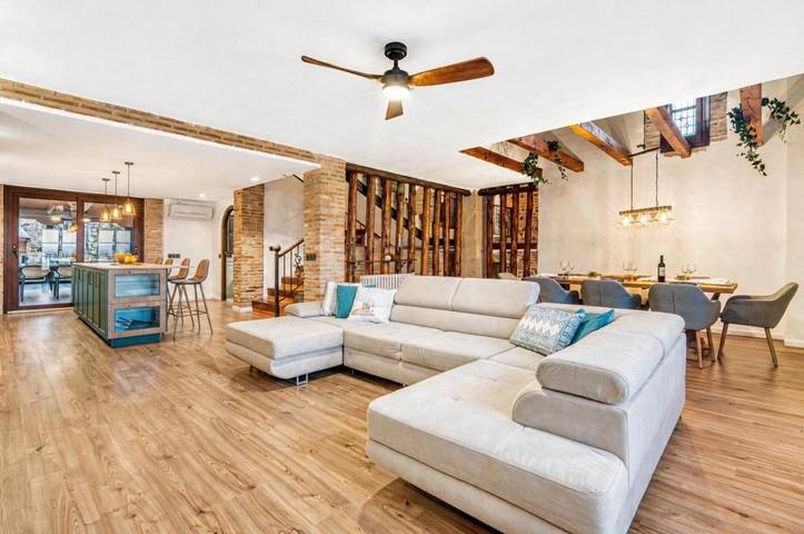 Casa rural para 12 personas, con Balcón y Jardín además de Piscina y Vistas en Camarma de Esteruelas - 4