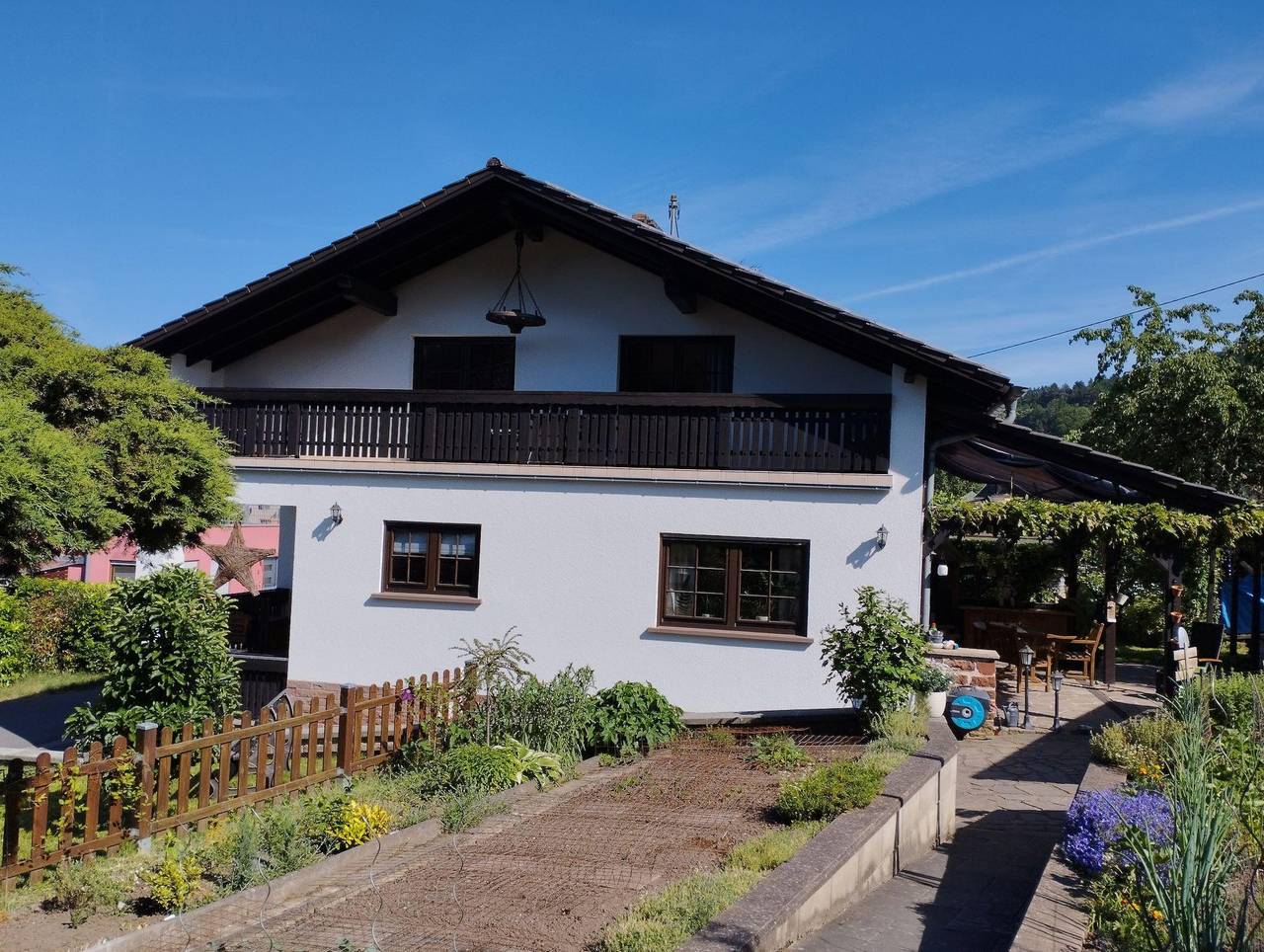 Ganze Ferienwohnung, Appartement/Fewo, Dusche, Wc, 2 Schlafräume in Saarschleife, Mettlach