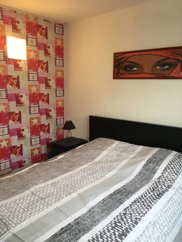 Appartement de vacances pour 4 personnes, avec jardin