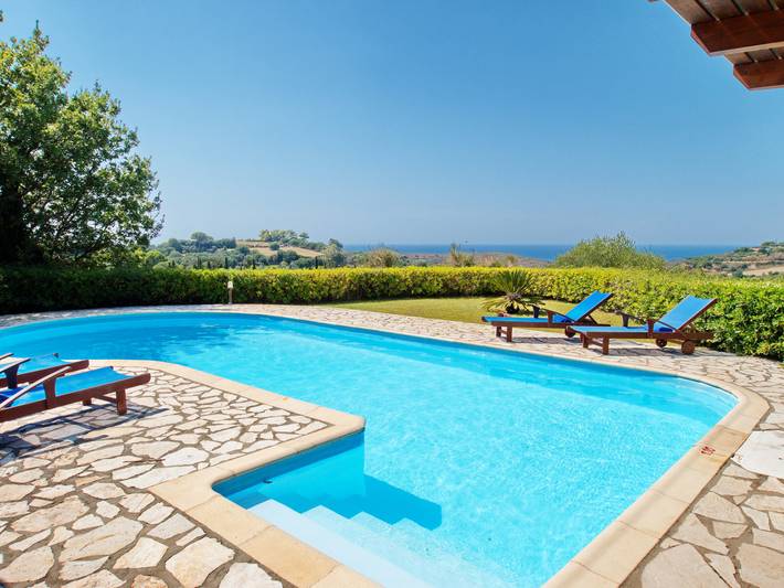 Villa für 6 Personen, mit Balkon und Garten in Kefalonia - 4
