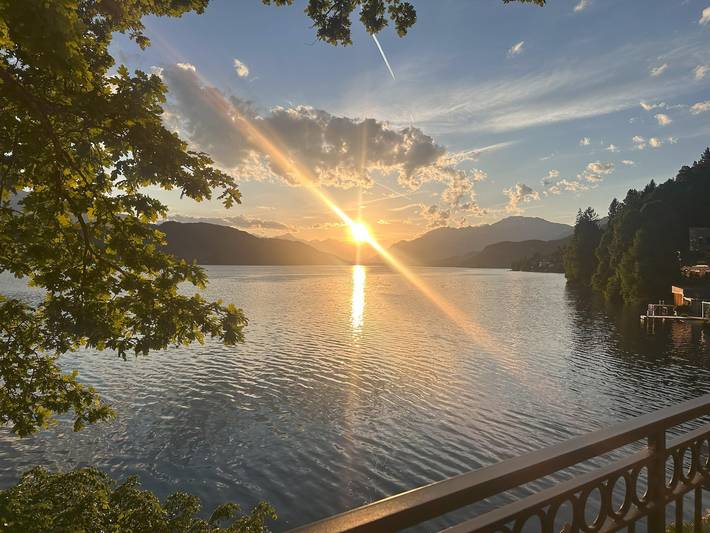 Ferienwohnung für 4 Personen, mit Garten und Sauna sowie Seeblick und Ausblick, mit Haustier am Millstätter See - 4