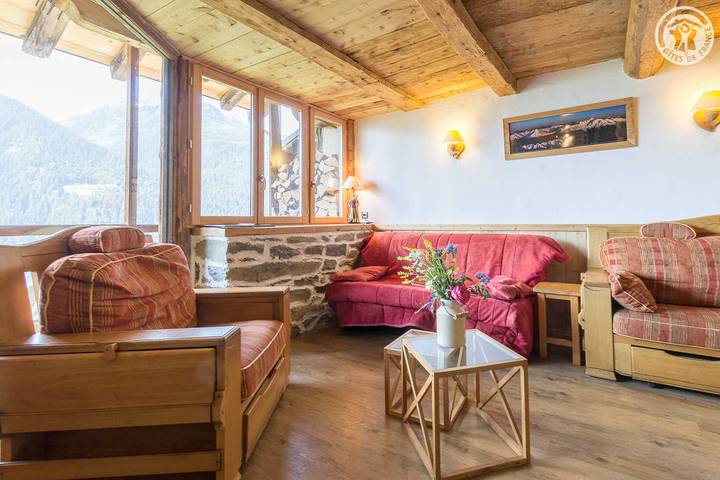 Gîte pour 6 personnes, avec terrasse et sauna, animaux acceptés à Montvalezan - 3