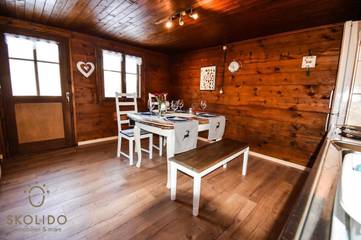 Gîte pour 7 personnes, avec vue et jardin dans Brigue