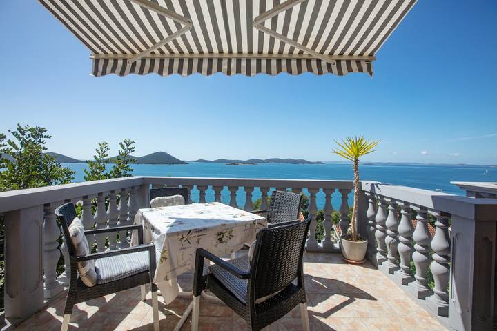 Ferienwohnung für 4 Personen, mit Balkon/Terrasse in Drage