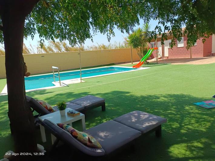 Casa rural para 12 personas, con piscina además de jardín y terraza en Vega del Guadalquivir - 3