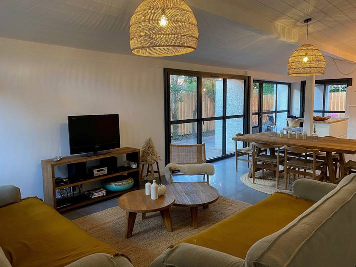 Villa pour 8 personnes, avec jacuzzi ainsi que jardin et terrasse dans Lacanau Ocean - 4