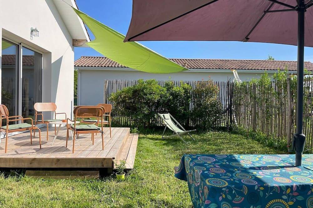 Maison cosy au cœur du Porge avec jardin, proche des commerces. in Le Porge, Parc naturel régional du Médoc