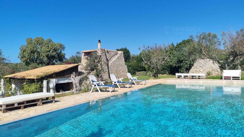 Maison de vacances pour 7 personnes avec jardin in Castrignano del Capo, Golfe de Tarente