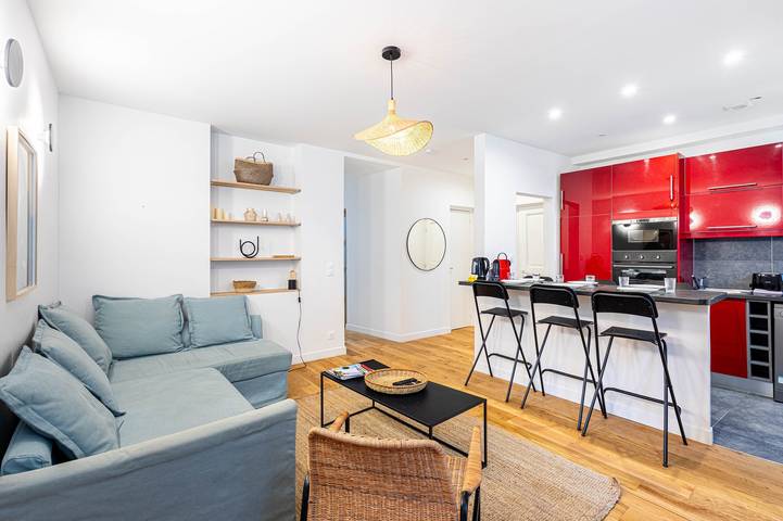 Apartamento de vacaciones para 6 personas en París