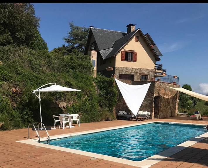 Casa rural para 8 personas, con Balcón y Terraza además de Jardín y Piscina en Susqueda - 2