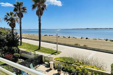 Ferienhaus für 7 Personen, mit Balkon und Garten in Gruissan
