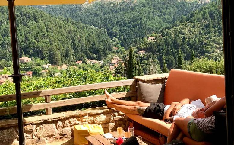 Hotel for 2 people, with Balcony and Terrace as well as Yard and View in Sparta Municipality